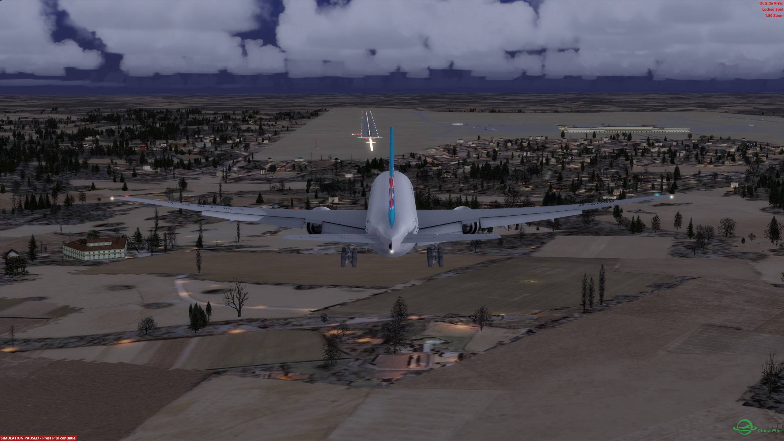 环球飞行第三站  基辅~莫斯科-2083 