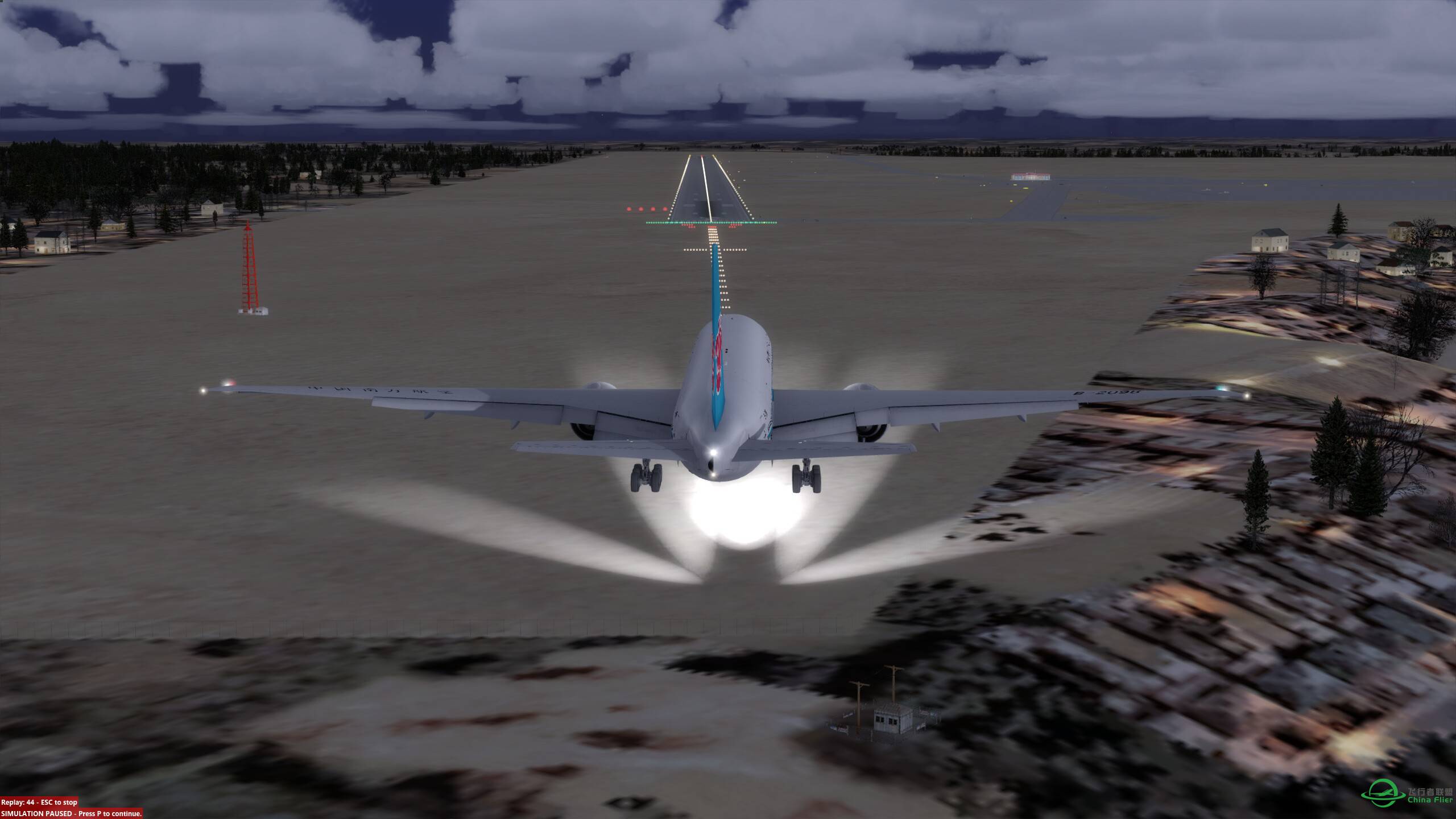 环球飞行第三站  基辅~莫斯科-472 