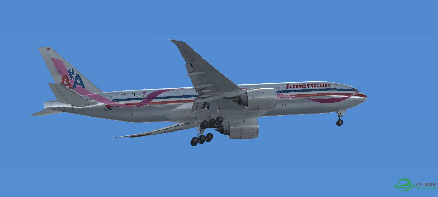 B777 American Airline-9492 