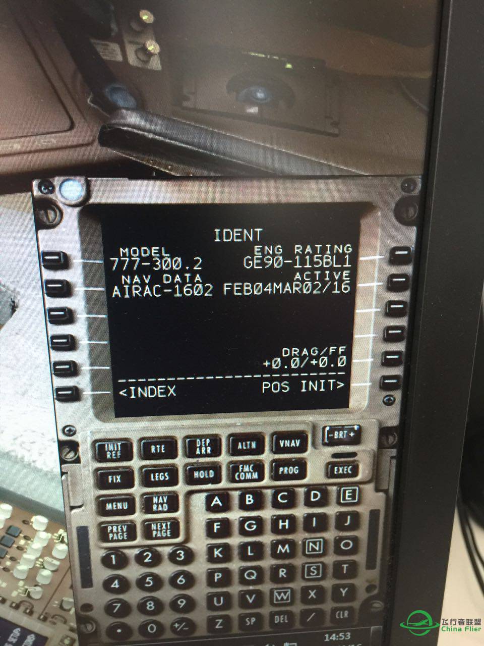 fmc 在重庆zuck 20跑道 显示not in database 1602的导航-9382 