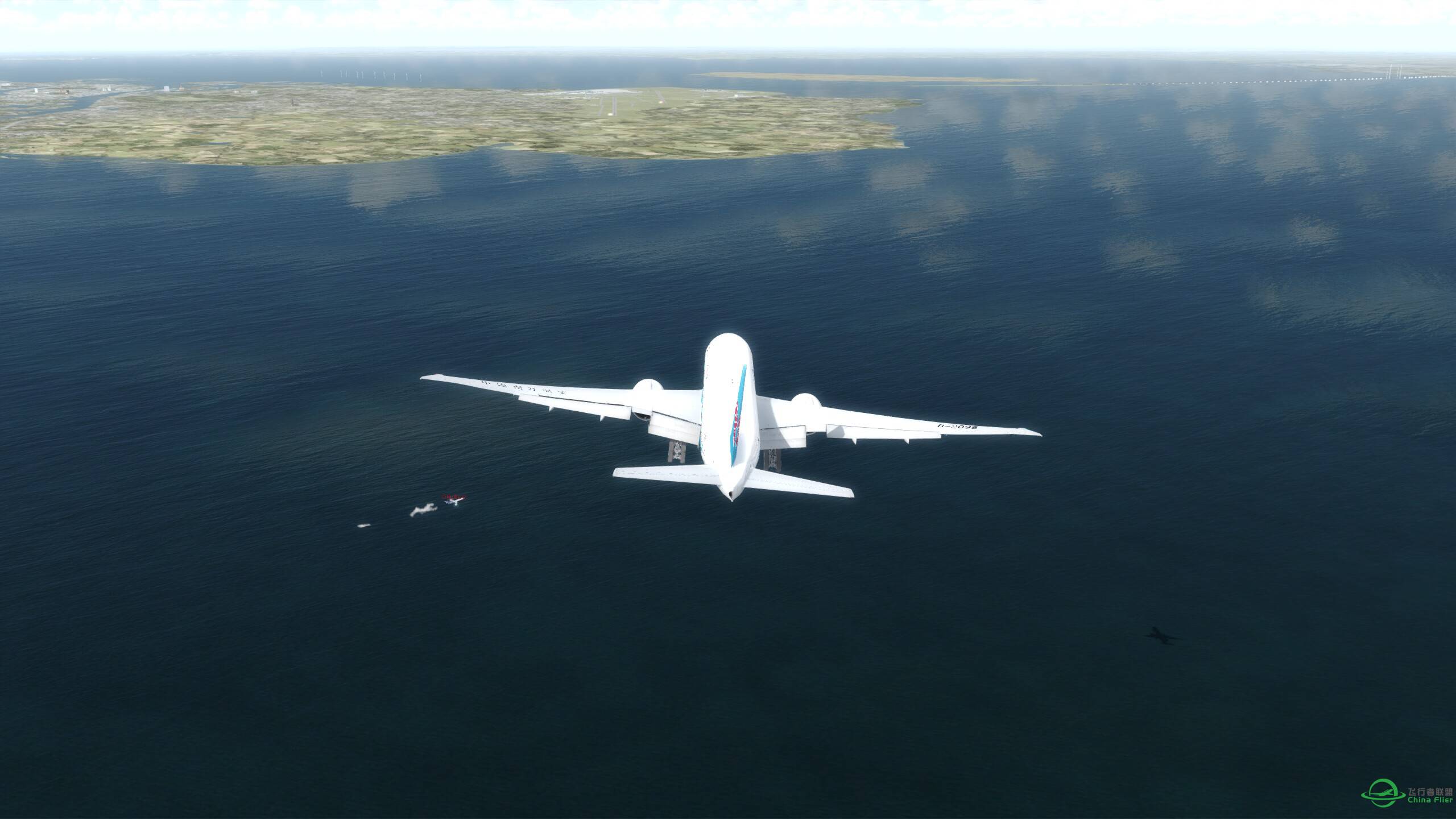 P3D降落哥本哈根亲眼目睹自杀式坠机-1123 