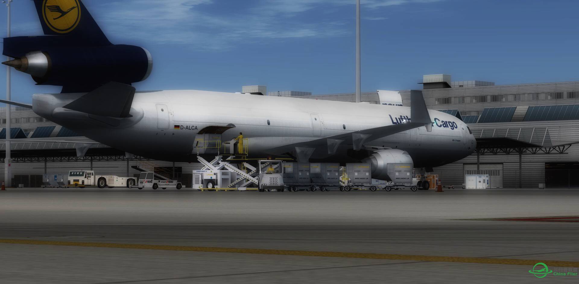 【20P】EDDM-LTBA@MD-11F汉莎货运-9464 