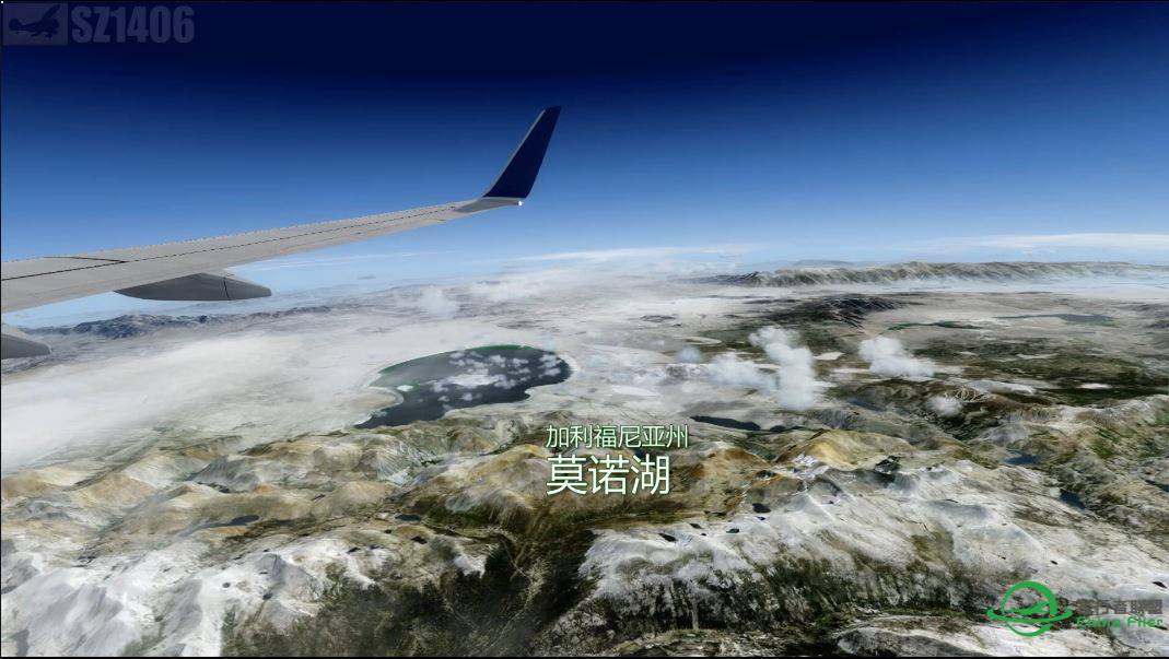 模拟飞行员之眼：洛杉矶-西雅图  波音737-800 美国西海岸之旅-2343 