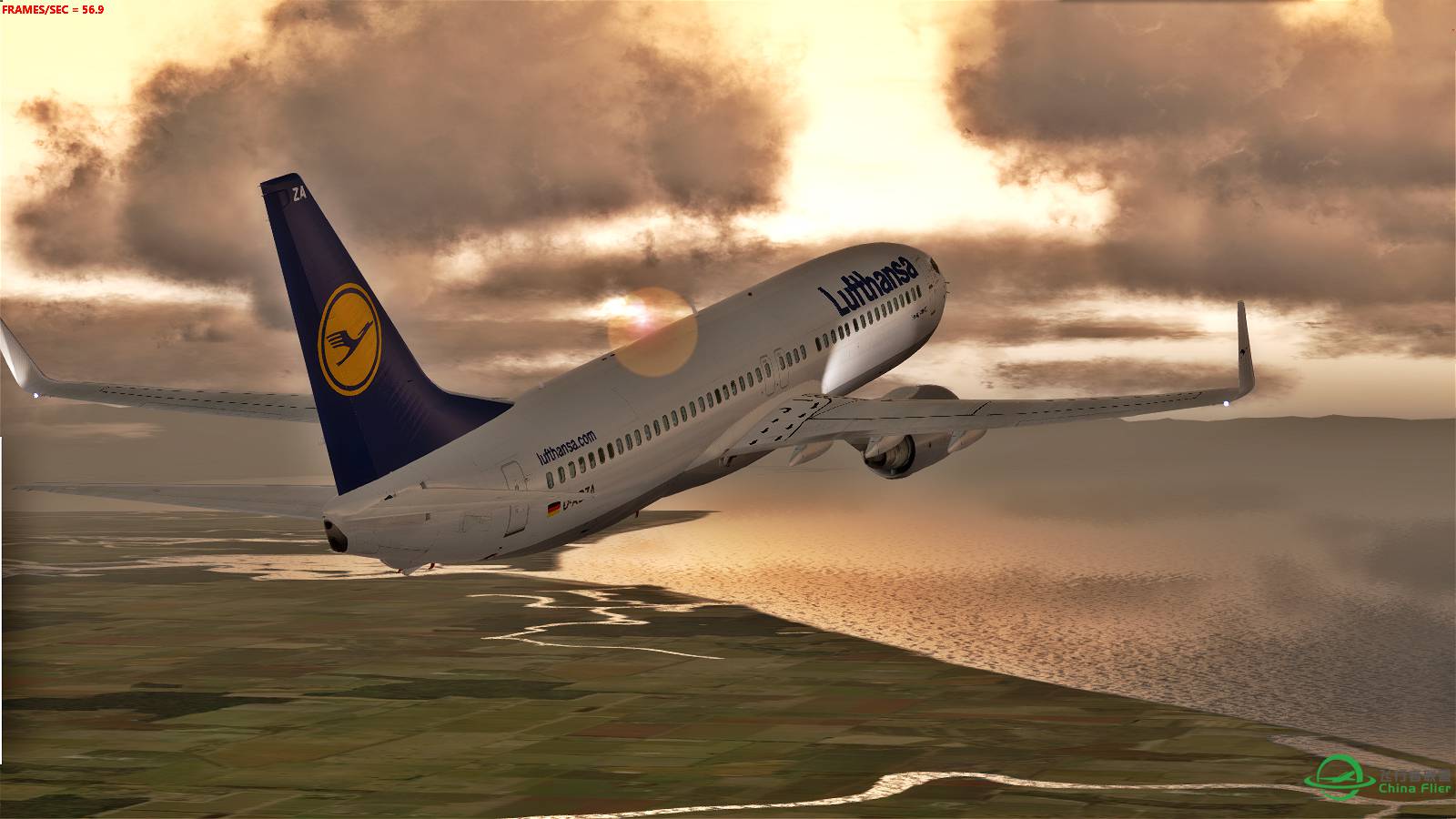 Lufthansa  LIPZ-LEBL-8445 