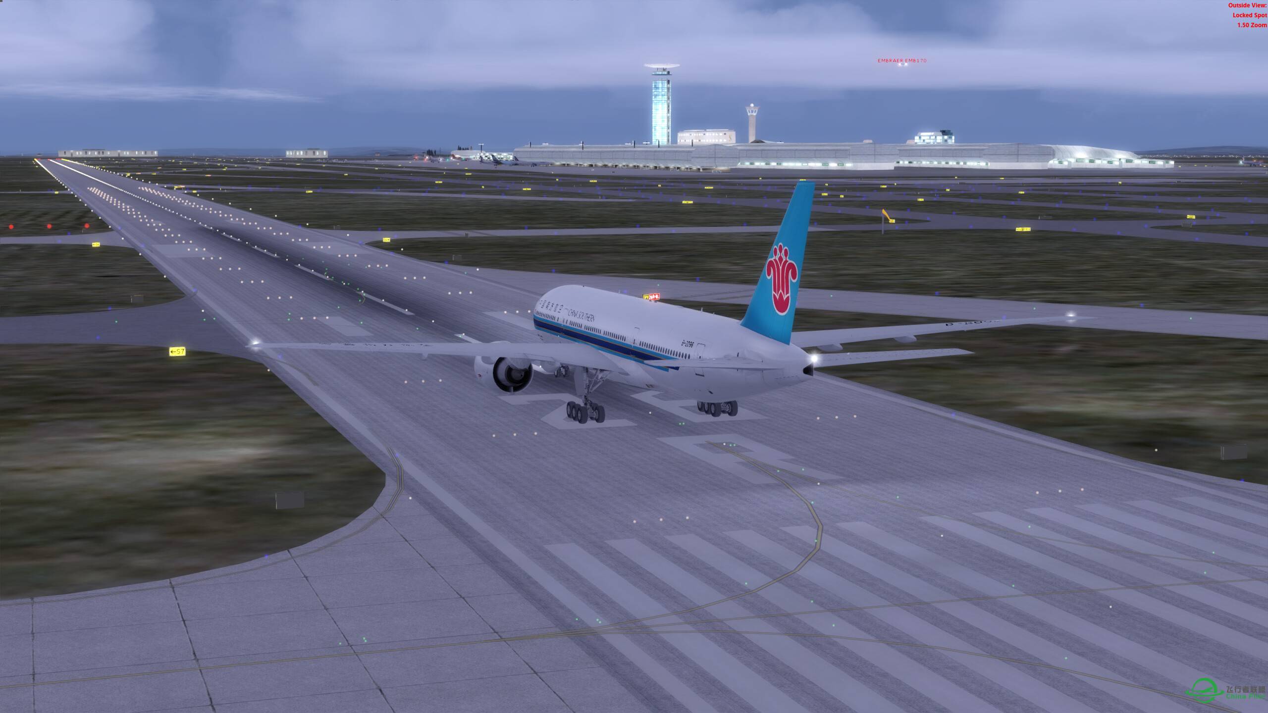 环球飞行第十站 夜航巴黎-图卢兹-5457 