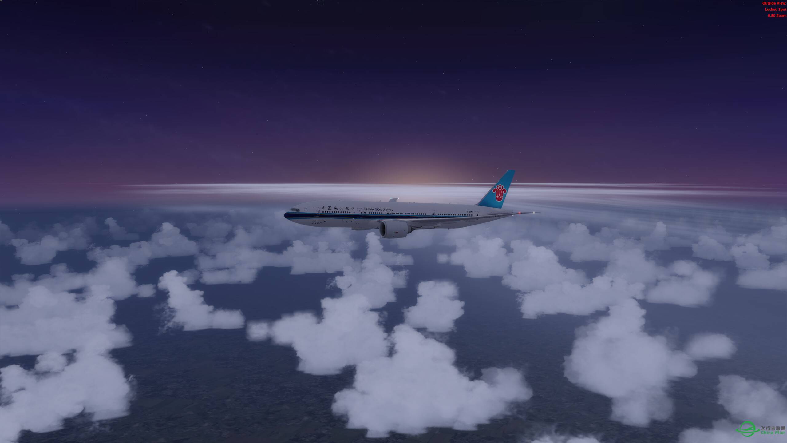 环球飞行第十站 夜航巴黎-图卢兹-5763 