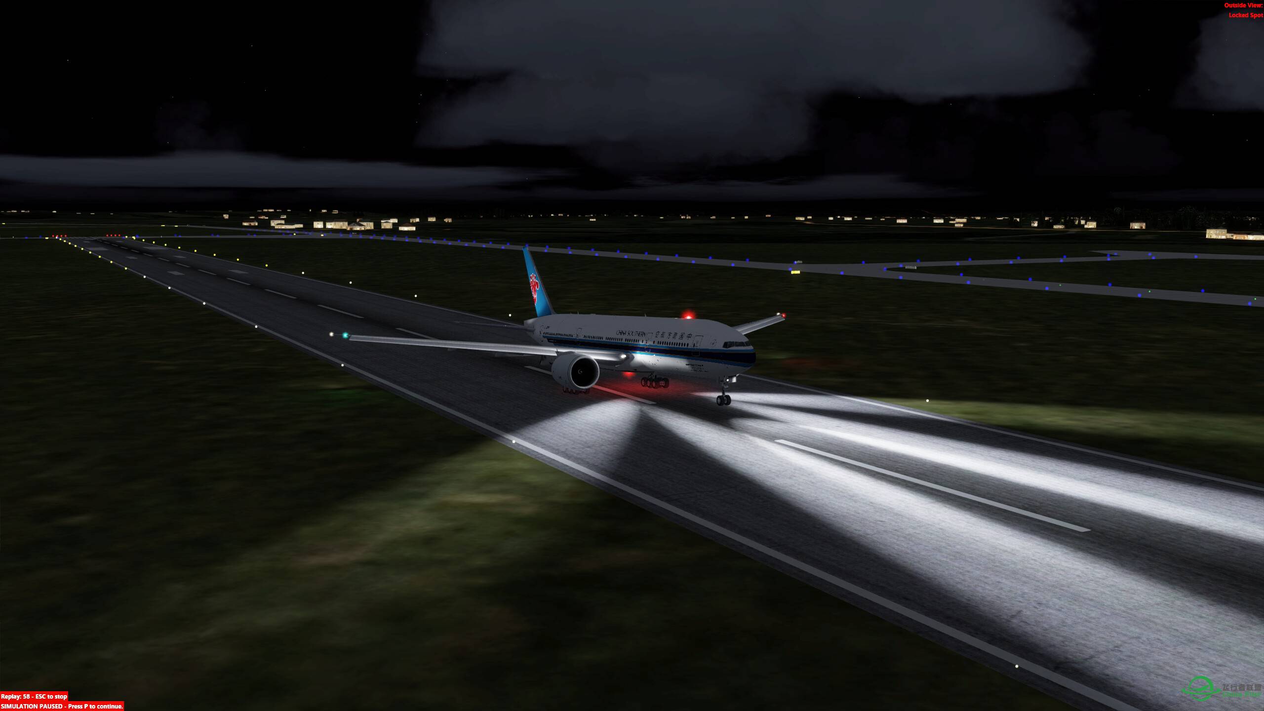 环球飞行第十站 夜航巴黎-图卢兹-4521 