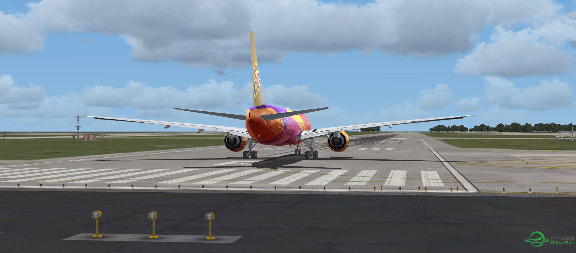 B777 Thai @ ZSPD-5620 