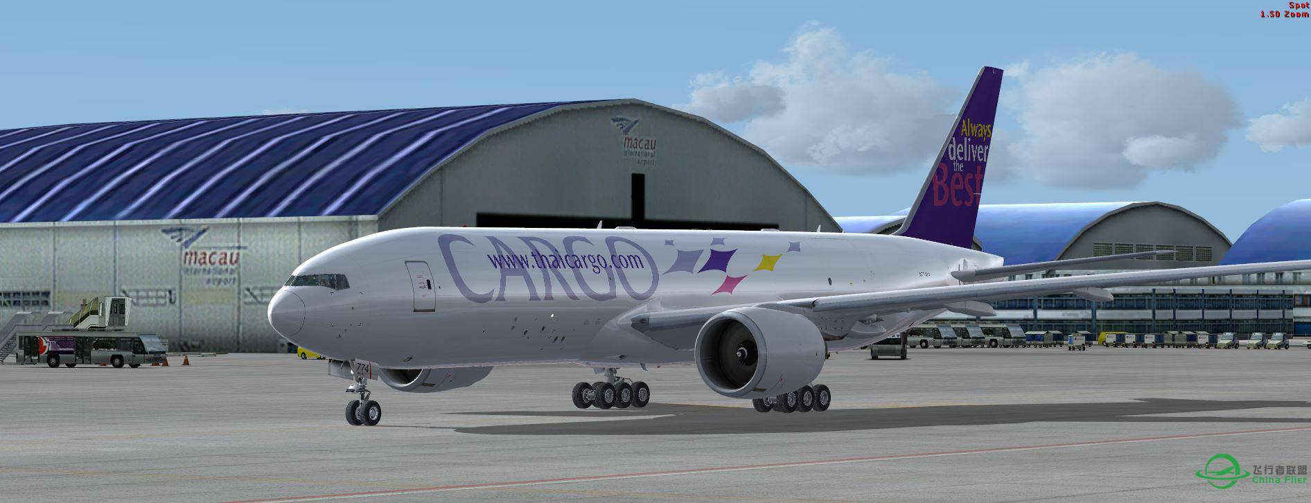 B777 Thai Cargo @ VMMC - RCTP-1680 