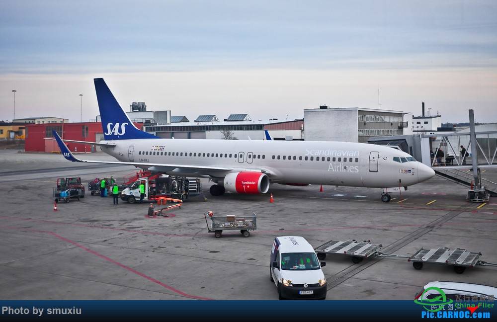 为什么到处都找不到北欧航空PMDG737-800的涂装呢-8711 