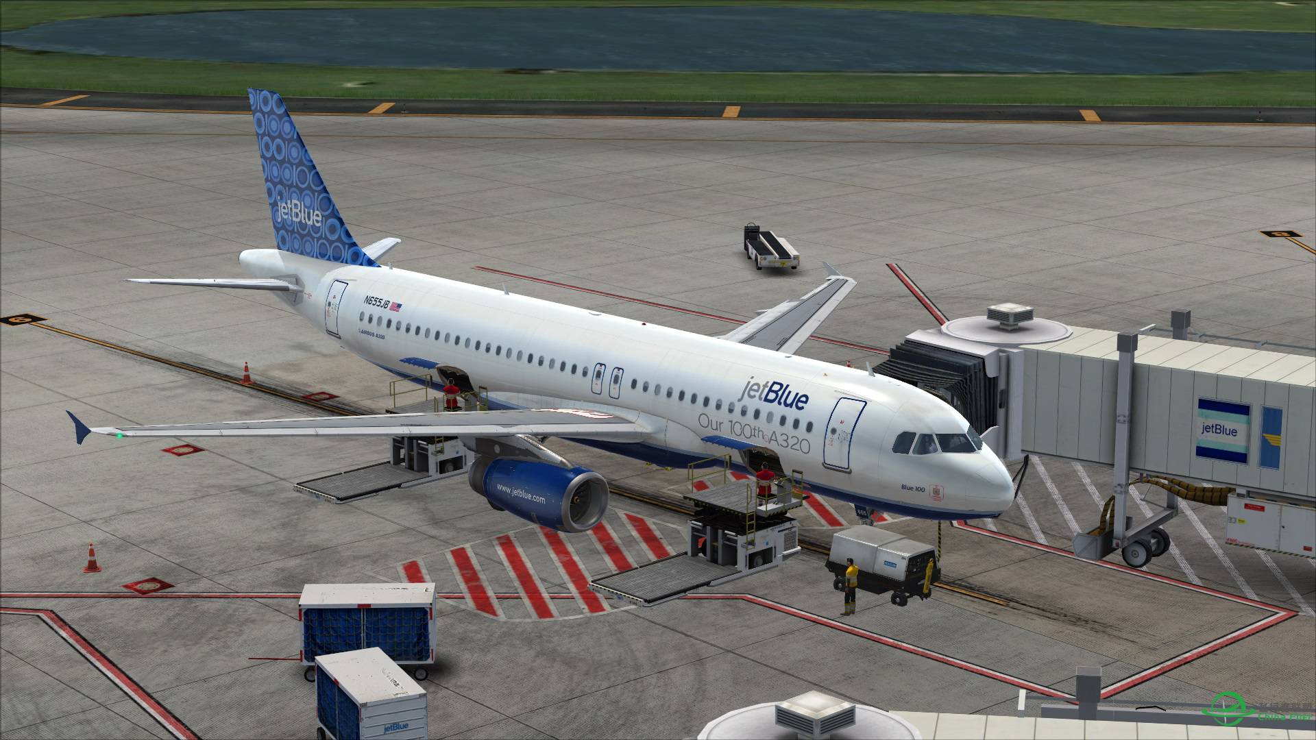 捷蓝航空 奥兰多-波多黎各-4164 