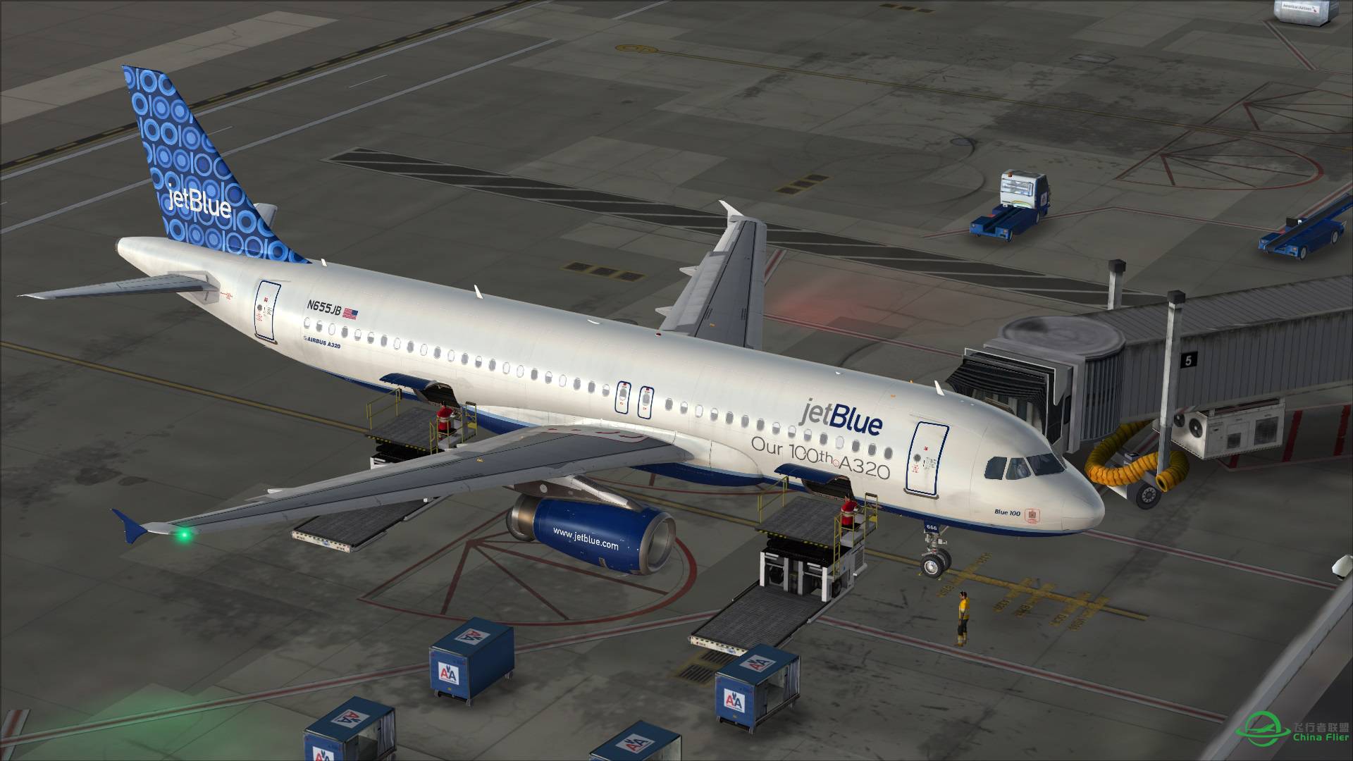 捷蓝航空 奥兰多-波多黎各-2291 