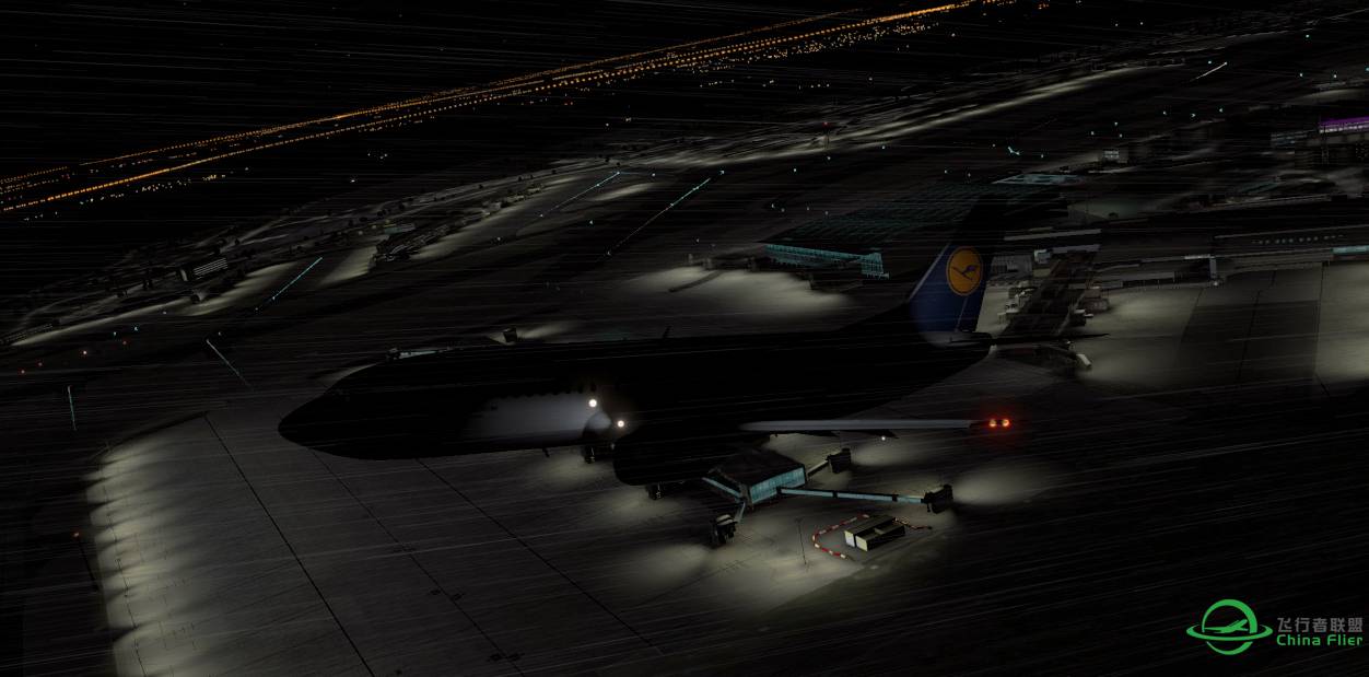 737-300首飞 伦敦希思罗-法兰克福哈恩-8394 