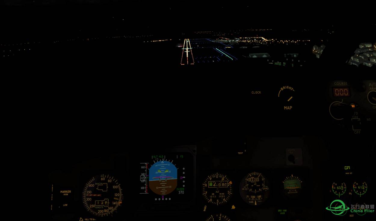 737-300首飞 伦敦希思罗-法兰克福哈恩-6799 