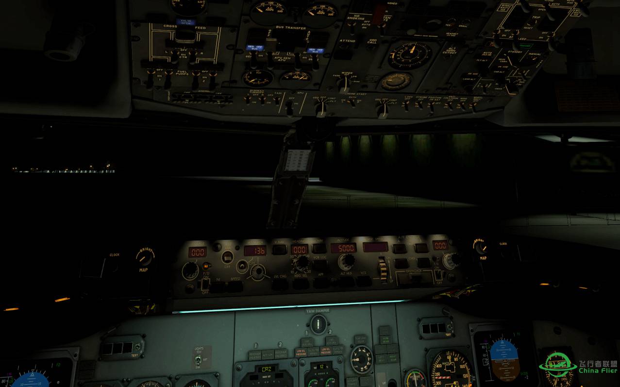 737-300首飞 伦敦希思罗-法兰克福哈恩-7633 