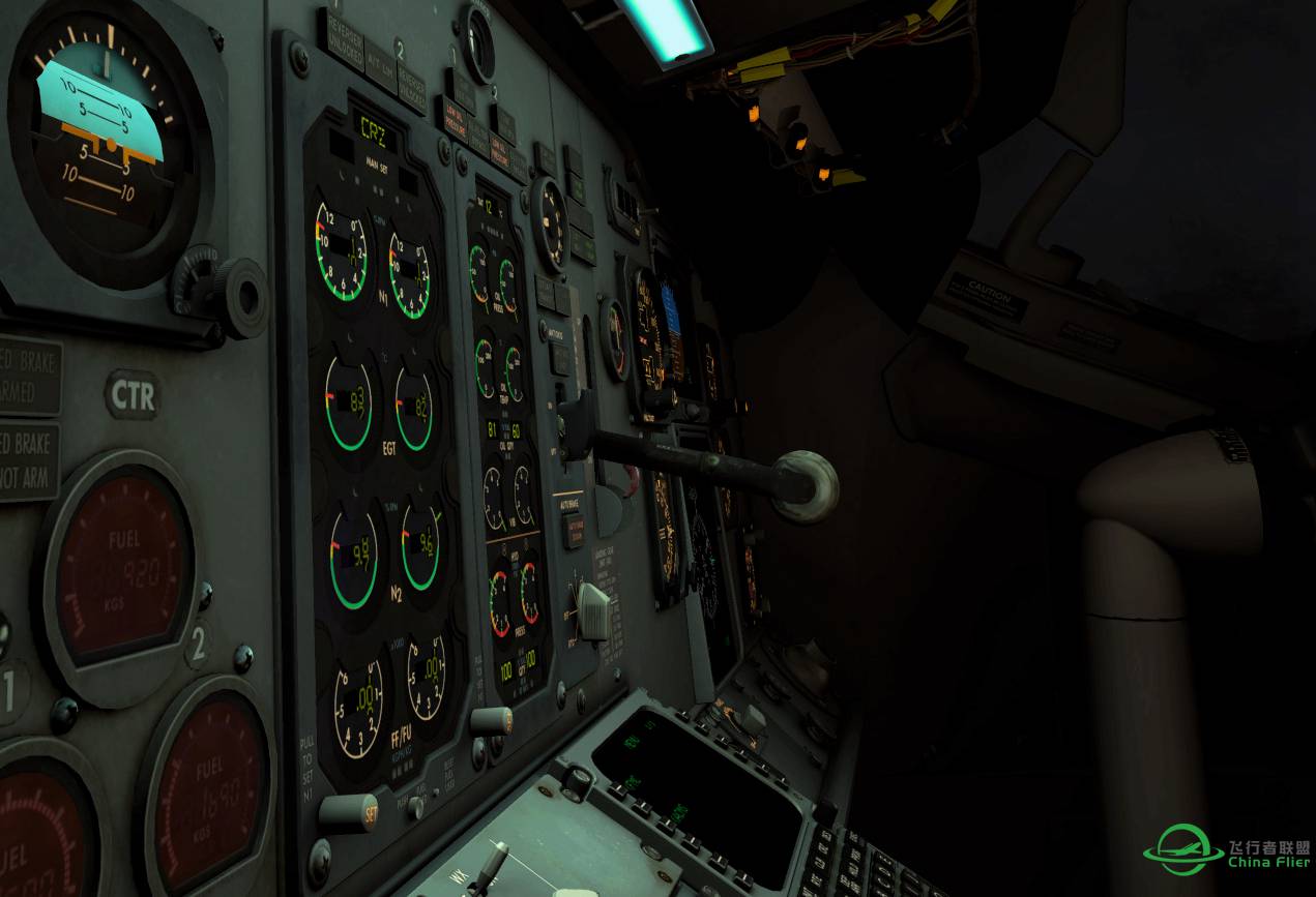 737-300首飞 伦敦希思罗-法兰克福哈恩-4608 