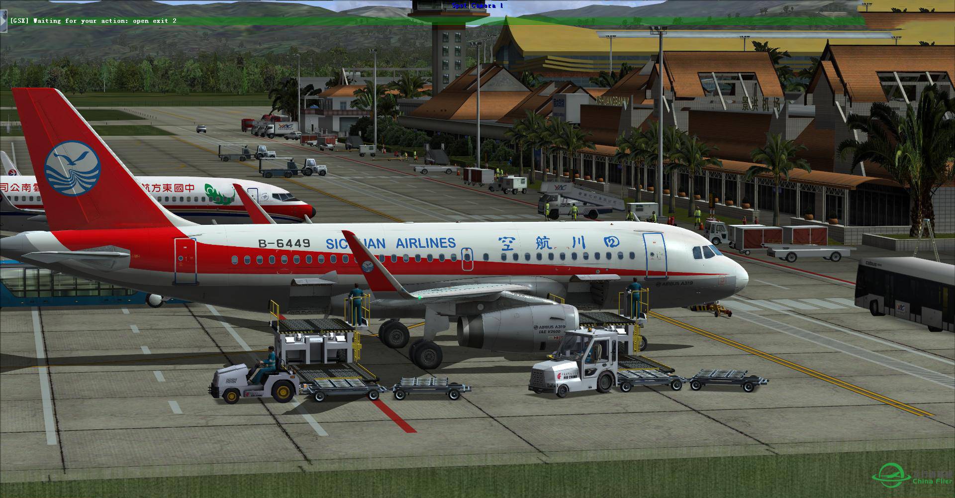 四川航空 不丹帕罗 直飞 西双版纳景洪机场-1038 