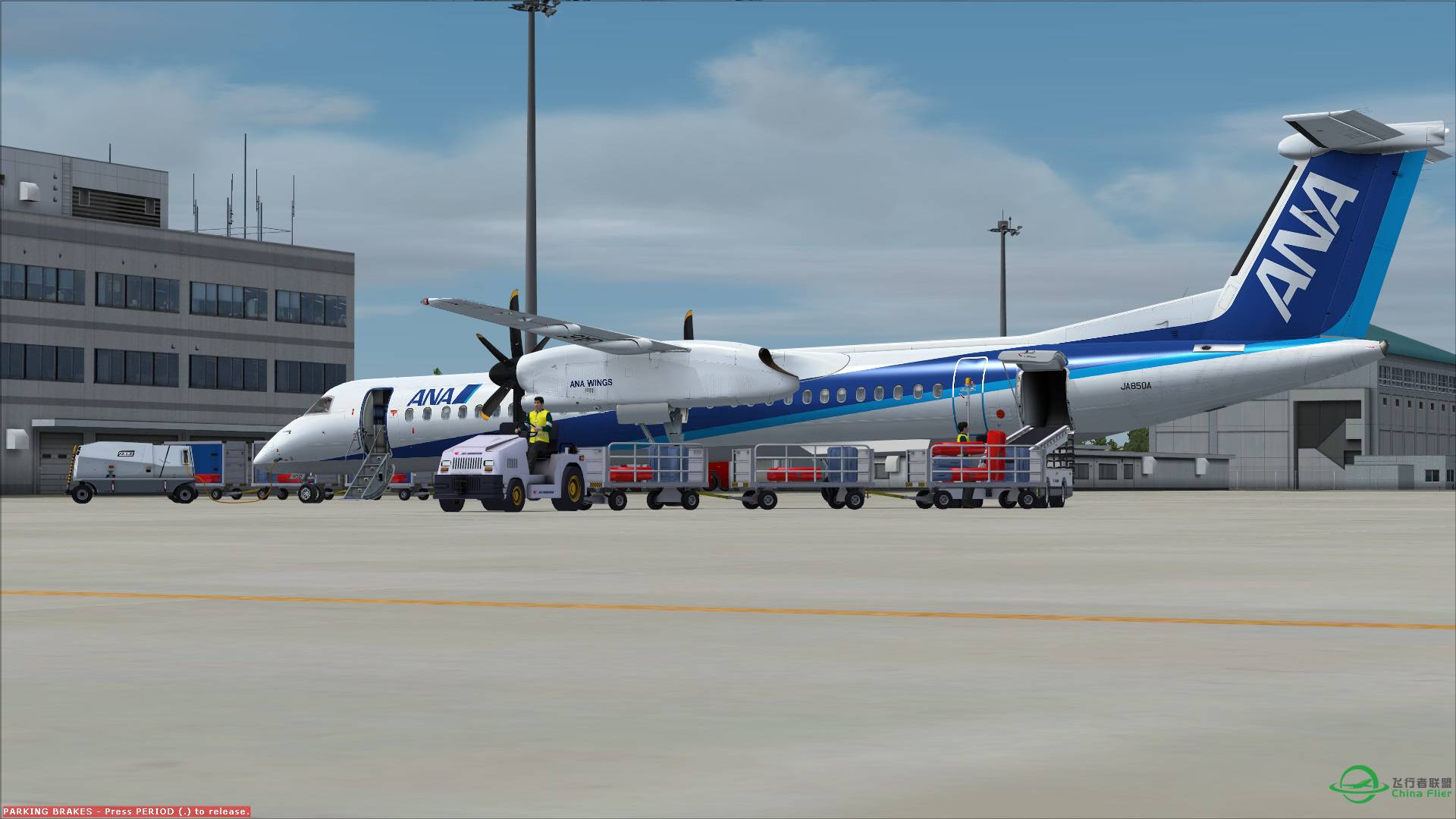 来飞一发支线航班 全日空NH1660 新泻-大阪伊丹-1560 