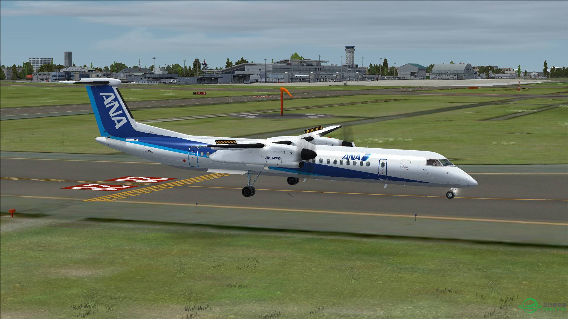 来飞一发支线航班 全日空NH1660 新泻-大阪伊丹-2282 