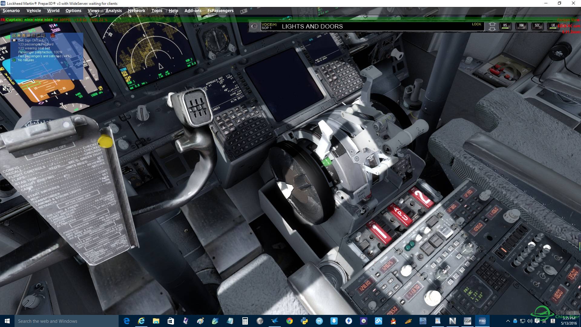P3Dv3 PMDG737-7599 
