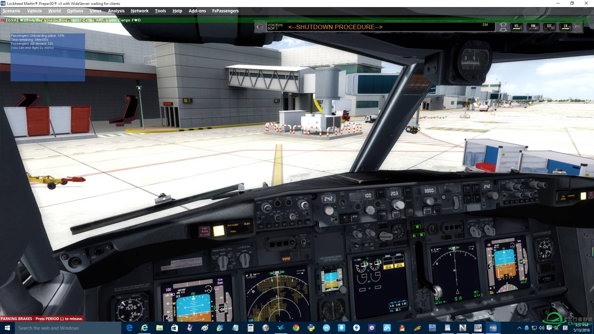 P3Dv3 PMDG737-4523 