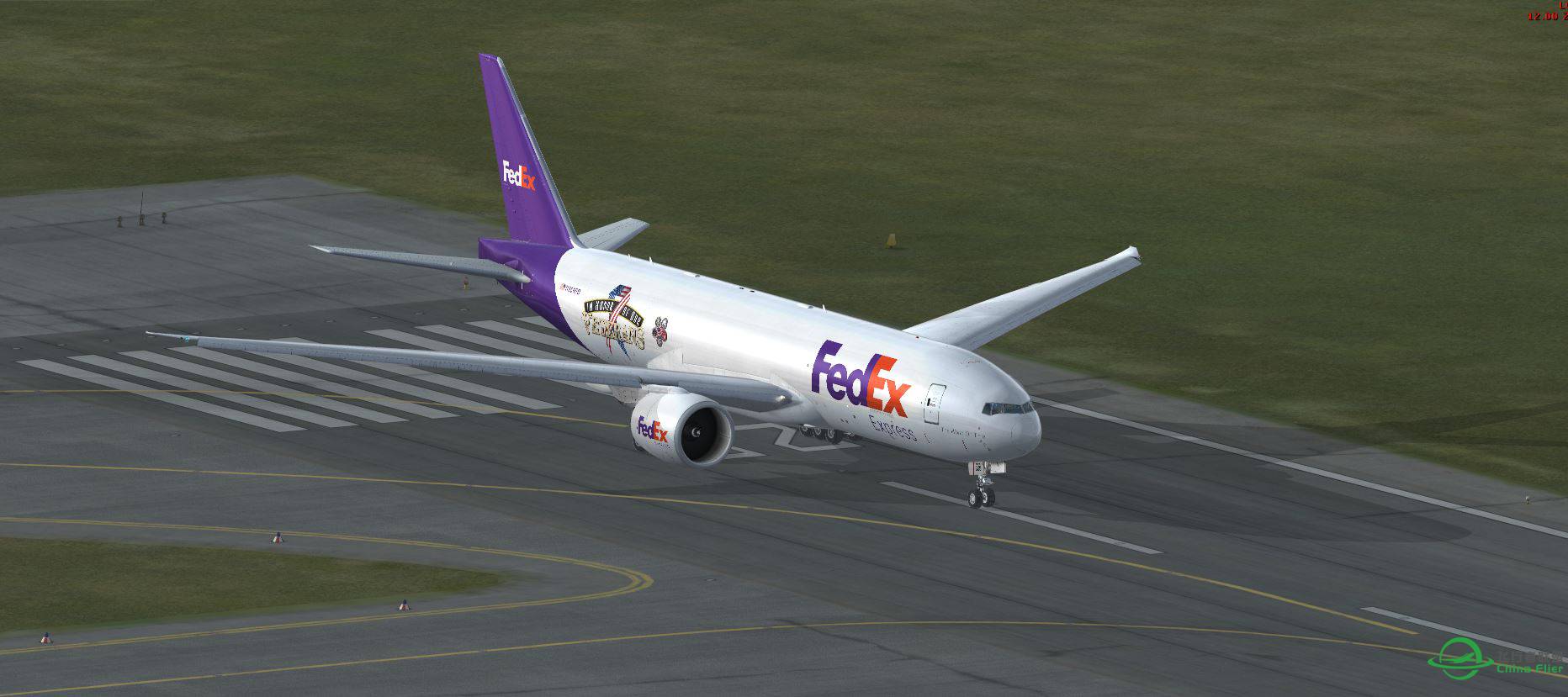 B777 Fedex @ LOWW-2478 