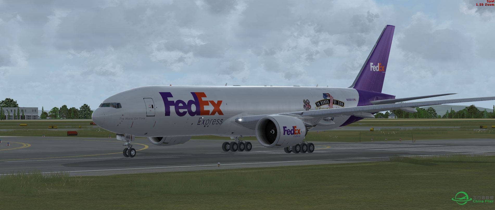 B777 Fedex @ LOWW-2354 