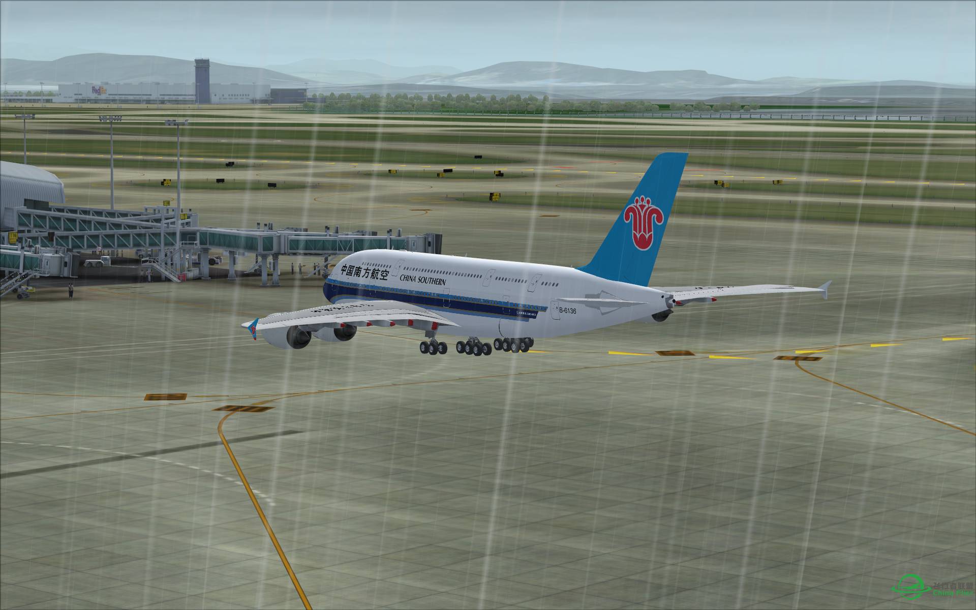 【520，FSX】南航380试飞 ZGGG-ZAAC（多图）-3654 