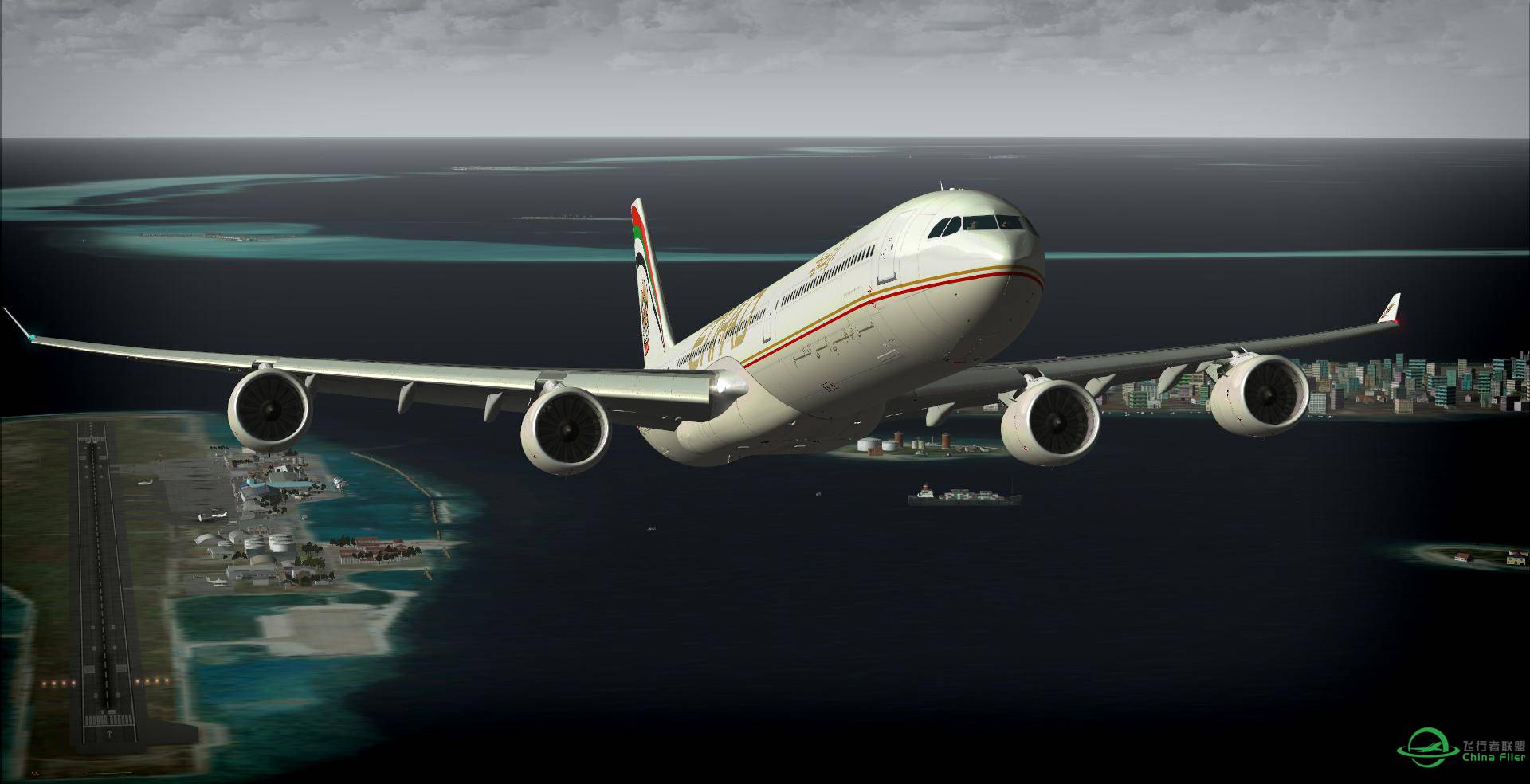 521 阿提哈德大长棍A346 马尔代夫 中东之旅【“游”感】-4599 