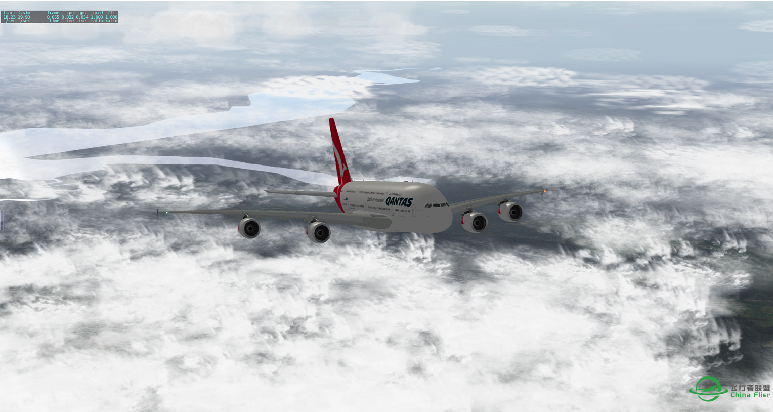 论坛虚航第一部A380执飞WSSS---KSEA-1356 