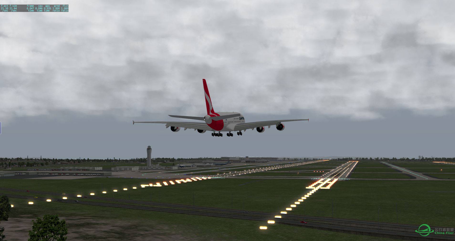 论坛虚航第一部A380执飞WSSS---KSEA-6086 