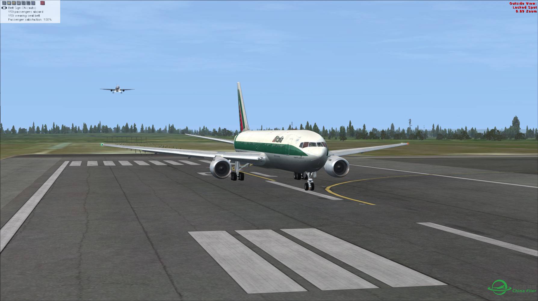 意大利航空 767-300ER 罗马-吉隆坡-1500 