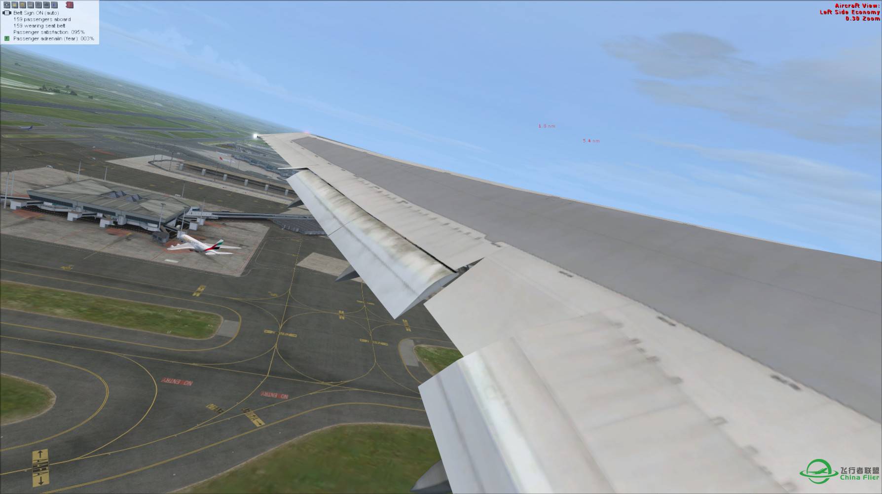 意大利航空 767-300ER 罗马-吉隆坡-9119 