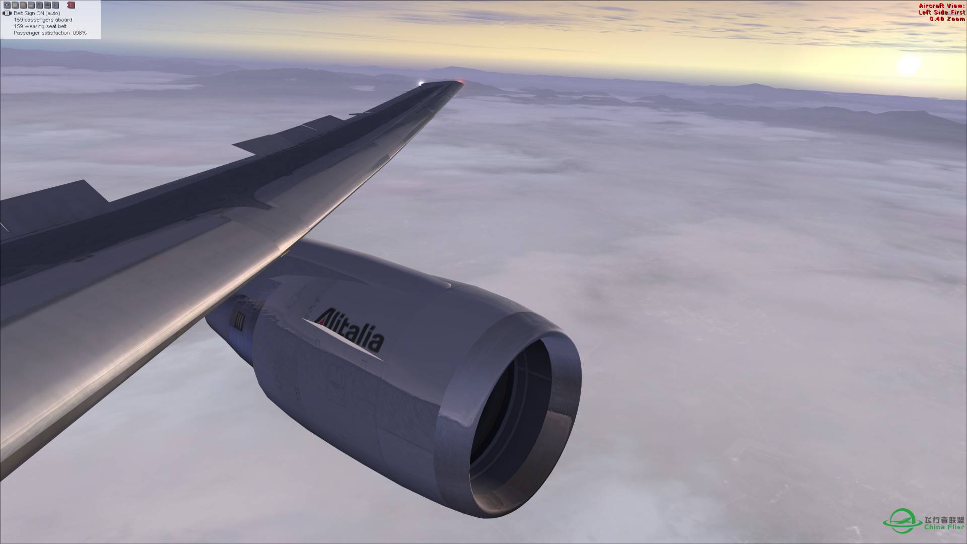 意大利航空 767-300ER 罗马-吉隆坡-4173 