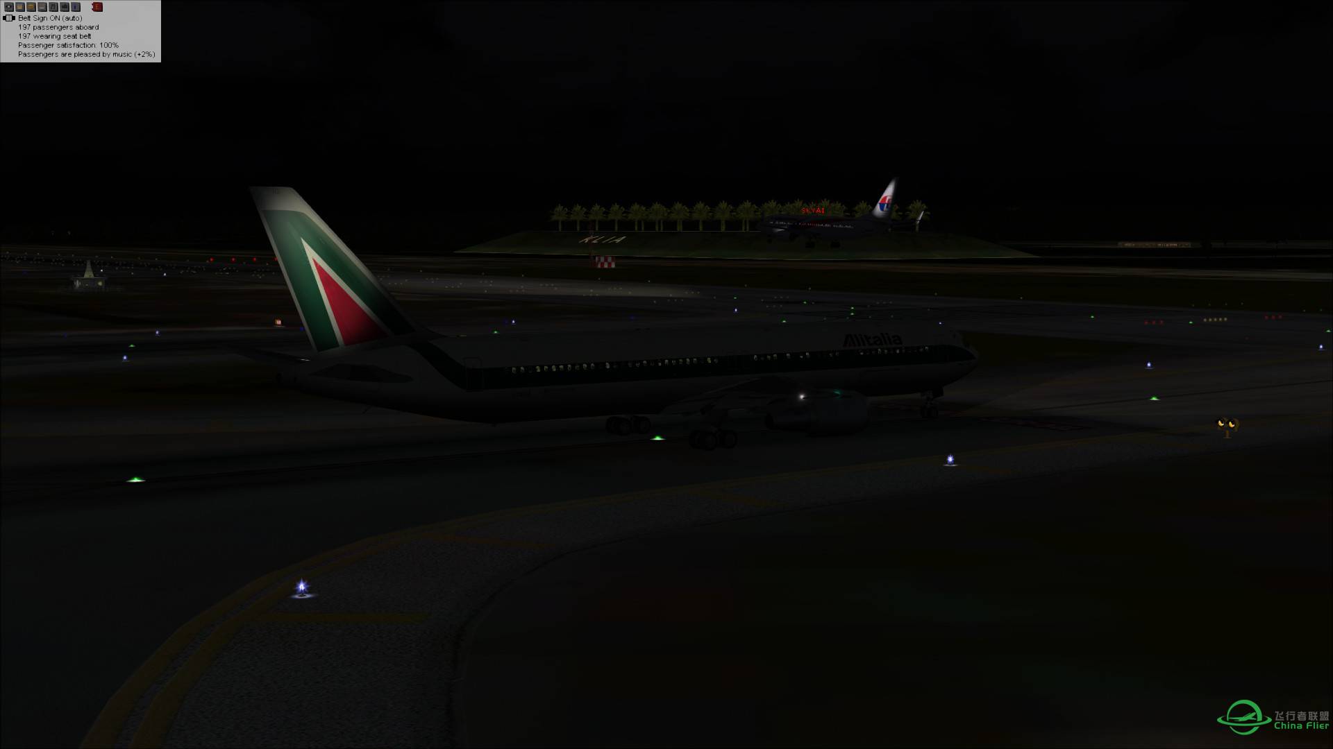 意大利航空 767-300ER 吉隆坡-罗马-2272 