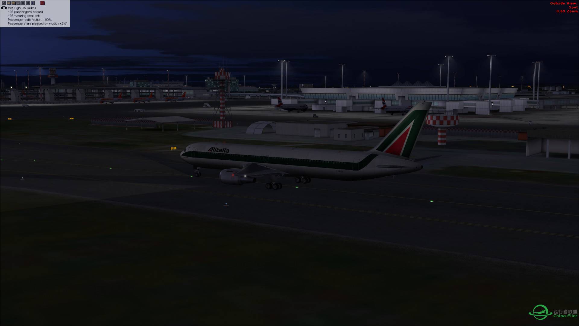 意大利航空 767-300ER 吉隆坡-罗马-4796 