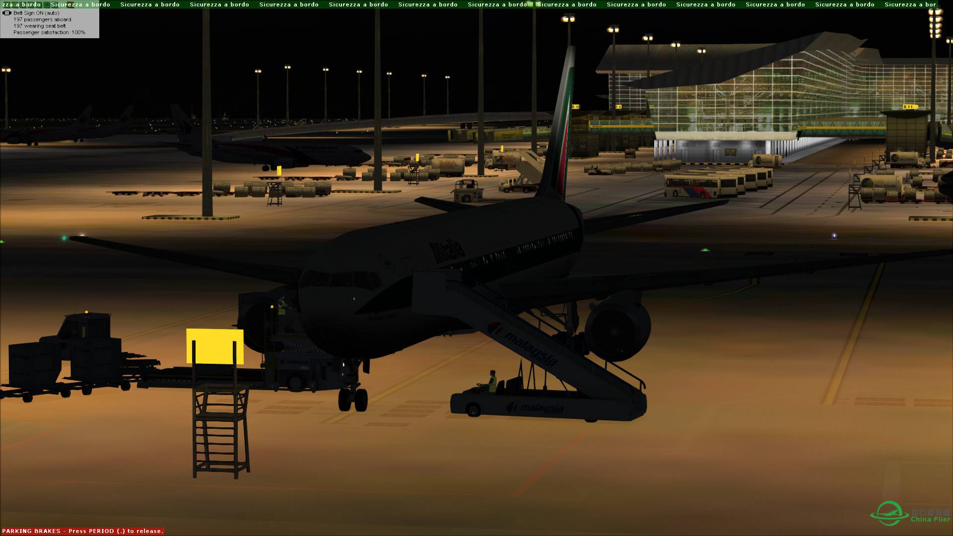 意大利航空 767-300ER 吉隆坡-罗马-9013 