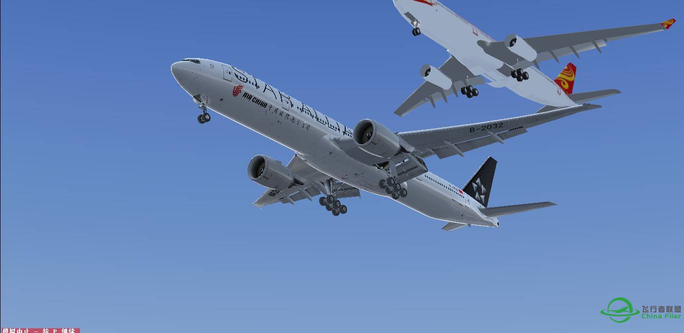 7640海里，14149公里，777-300ER的极限飞行-8308 