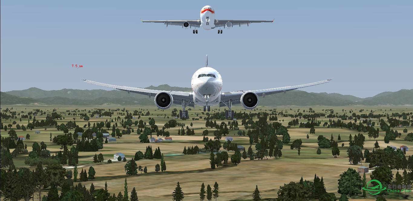 7640海里，14149公里，777-300ER的极限飞行-2165 