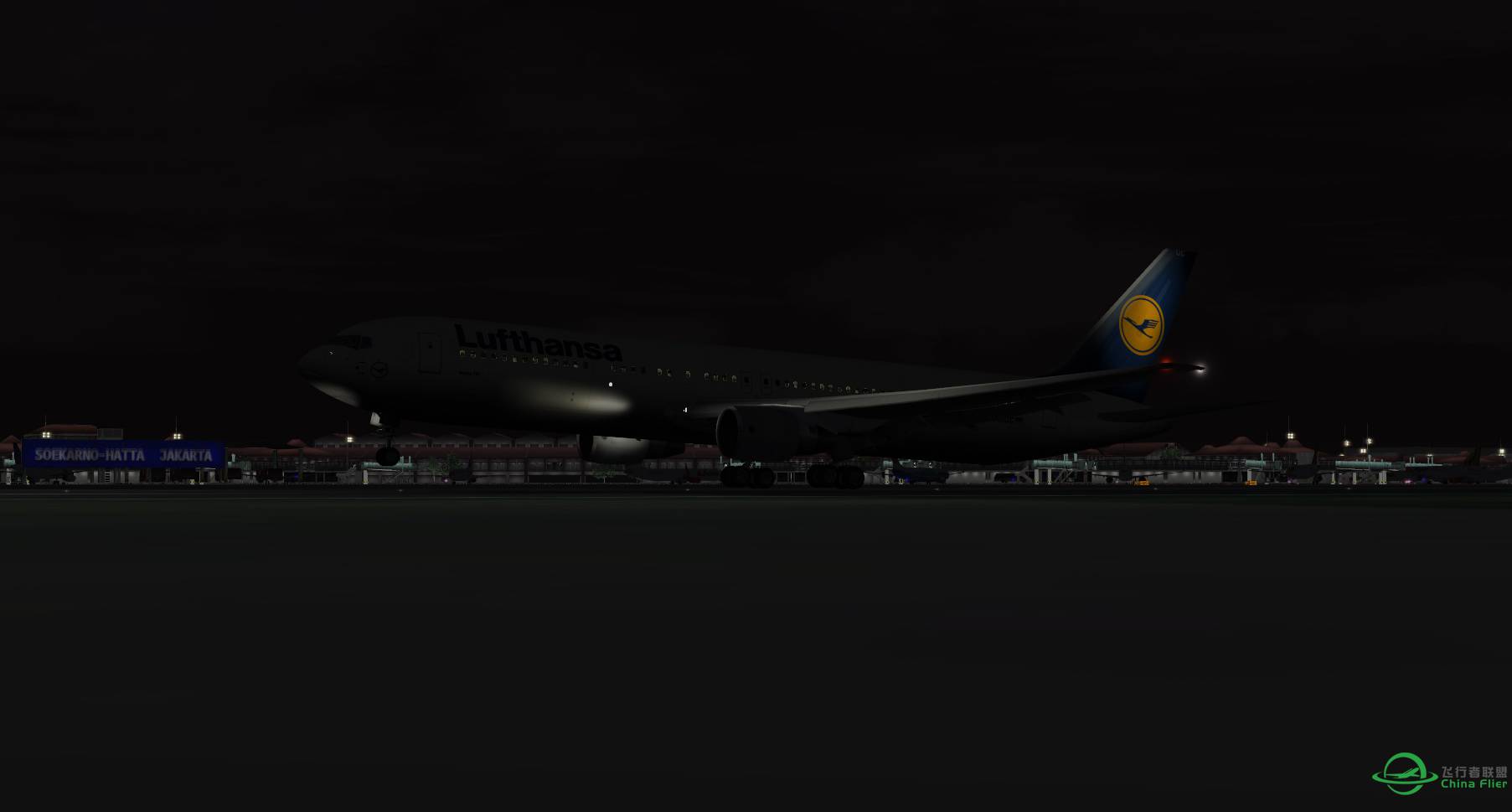汉莎航空 767-300ER 雅加达-罗马-3157 