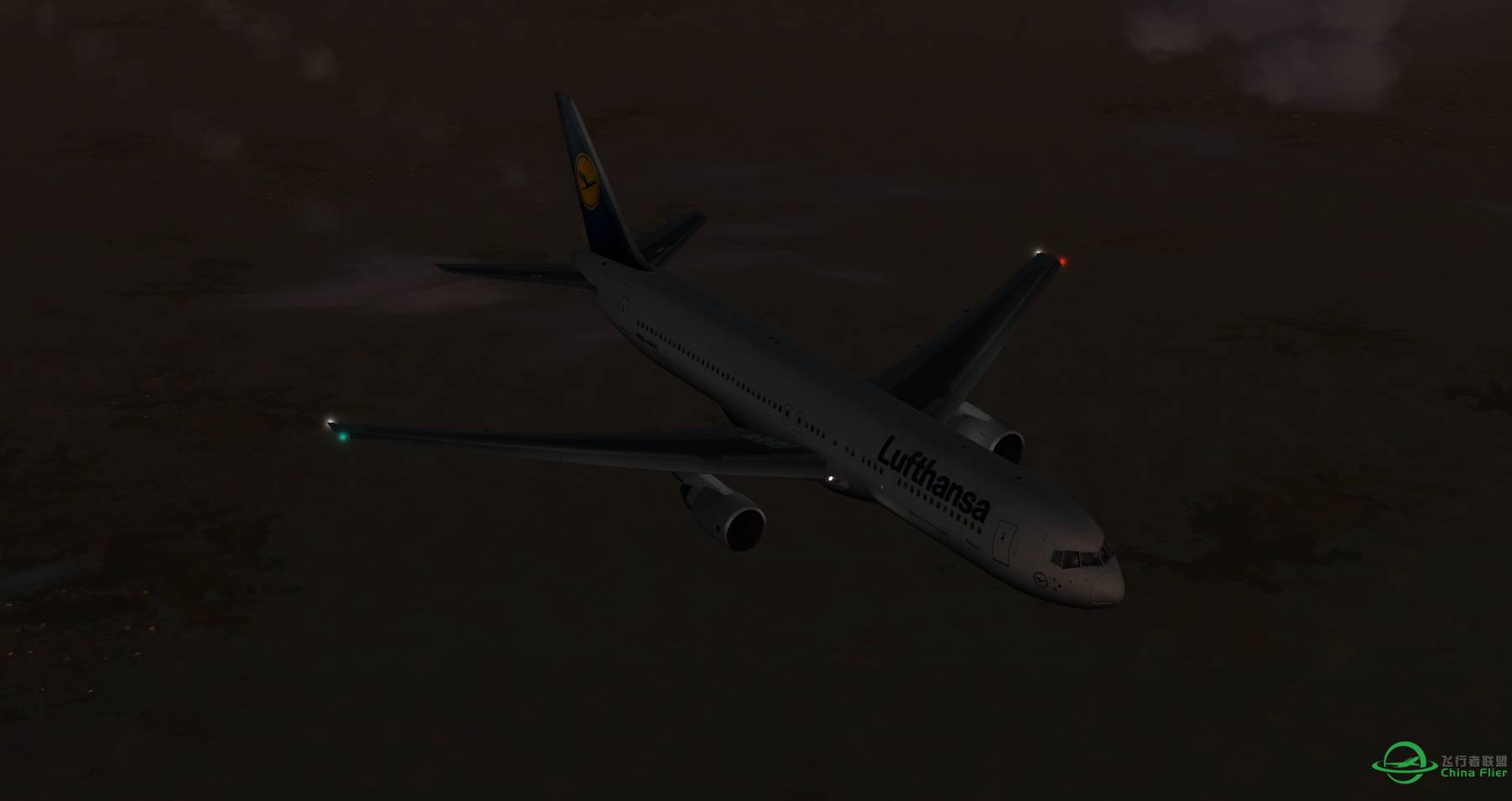 汉莎航空 767-300ER 雅加达-罗马-8888 