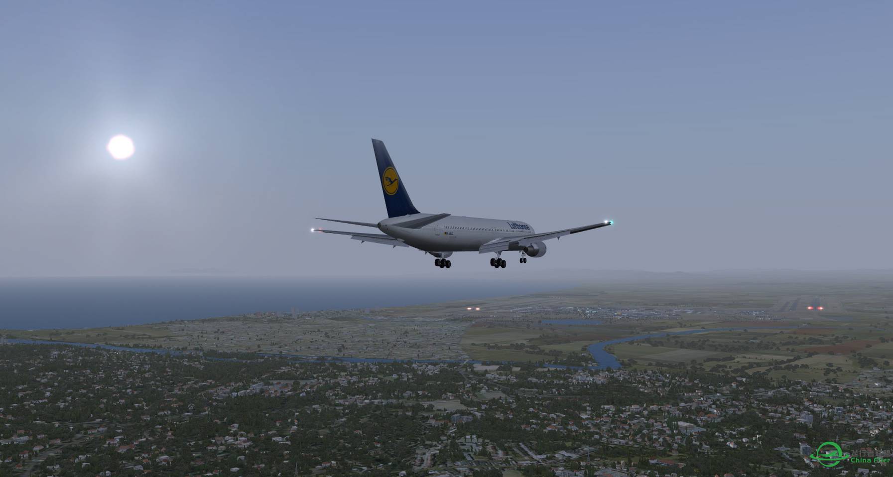 汉莎航空 767-300ER 雅加达-罗马-3801 