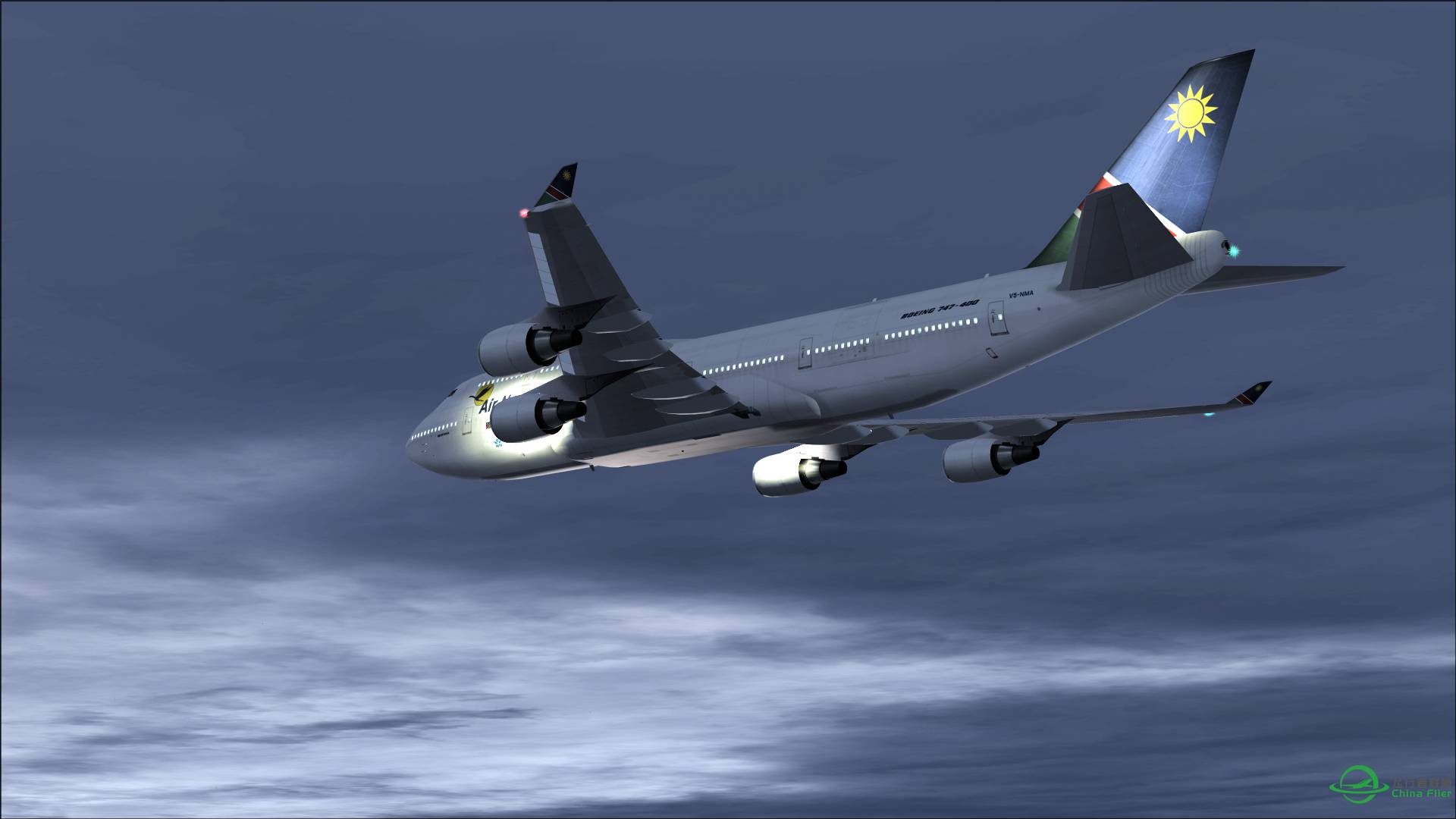 Boeing747-585 