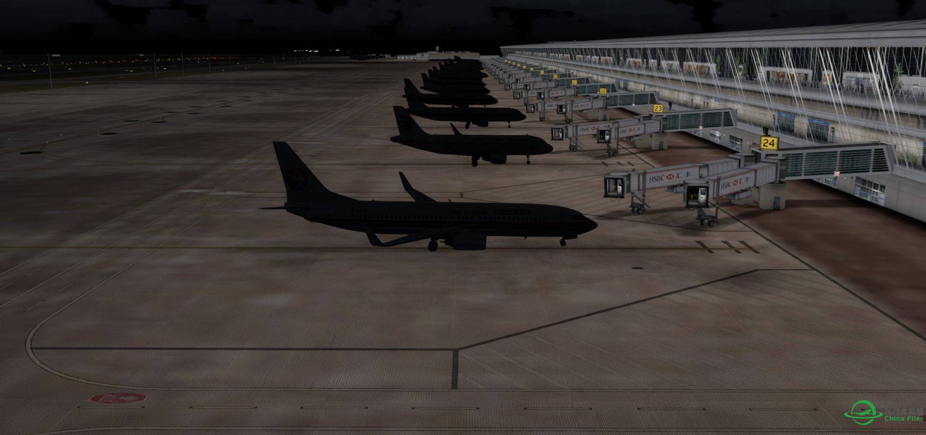 p3d 夜晚机模全成了黑的了咋办啊？求助大家-5197 