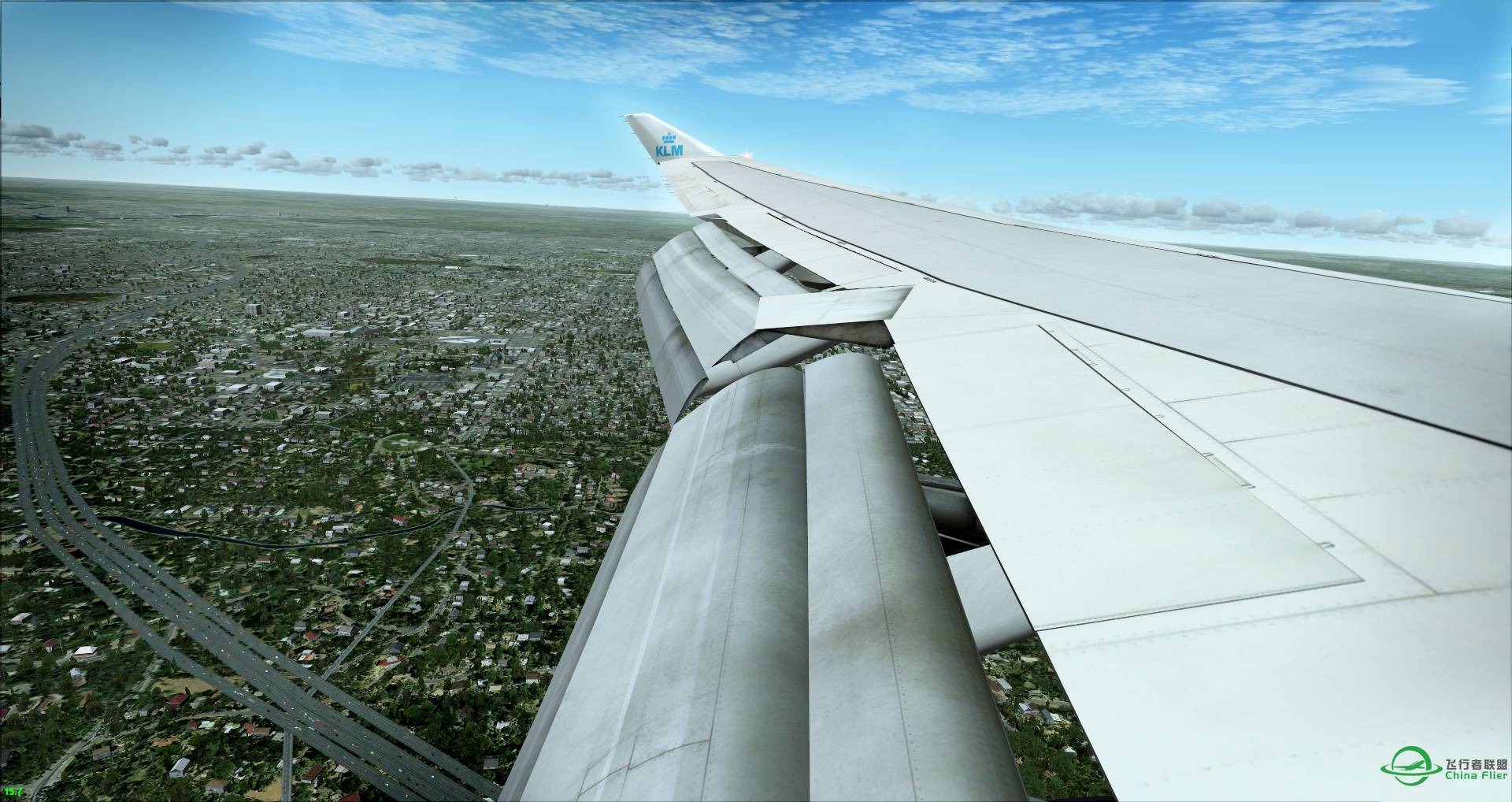 KLM荷兰皇家航空老涂装 圣马丁直飞 纽瓦克自由国际机场-9315 