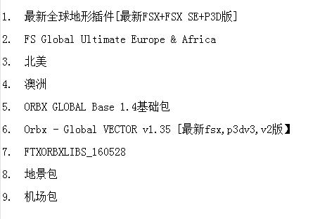 Global Mesh X   和  Pilot's  FS Global Ultimate有什么区别-4072 