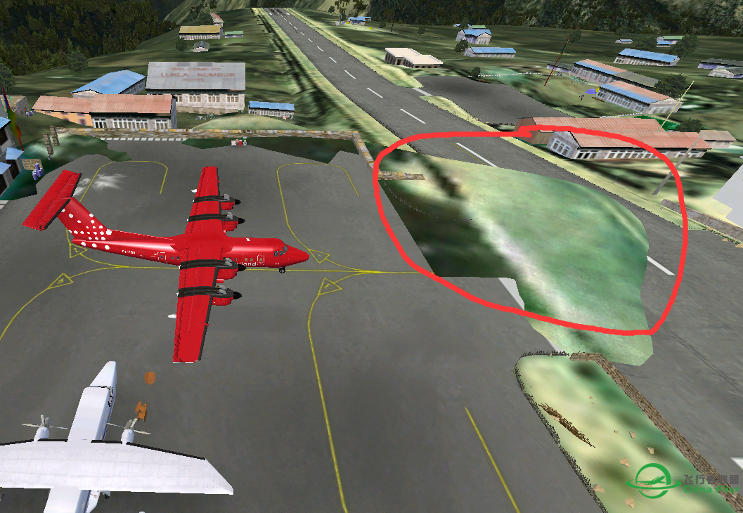 求助：卢卡拉地景跑道上有障碍物-647 