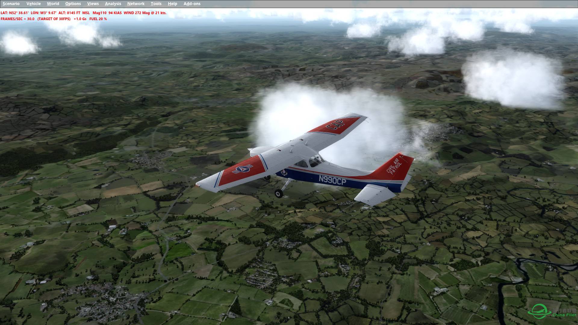 ORBX P3DV3.3.5 北爱尔兰 EGCW附近-1498 