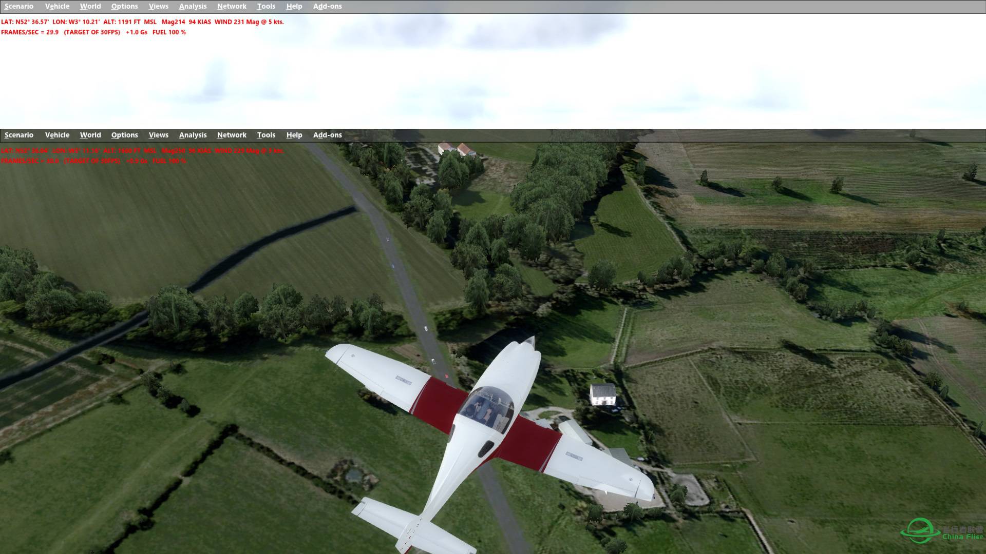 ORBX P3DV3.3.5 北爱尔兰 EGCW附近-7800 