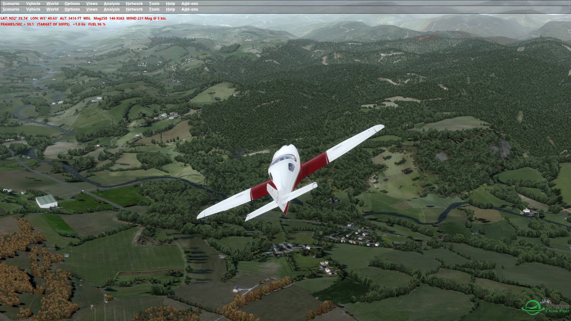 ORBX P3DV3.3.5 北爱尔兰 EGCW附近-6082 